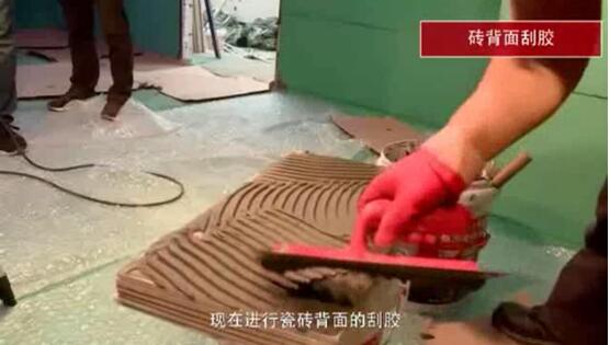 正确施工，高效利用瓷砖胶
